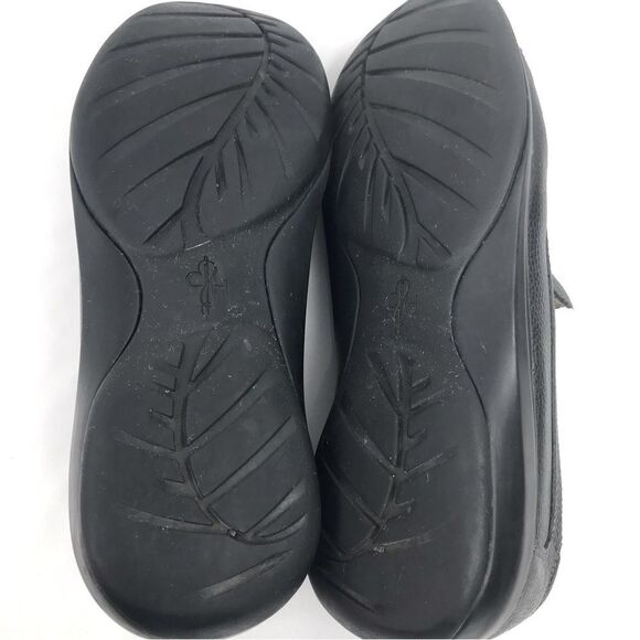 Cole Haan Black Leather Exposed Stitch Classic Slip On Driving Loafers - Picture 11 of 13